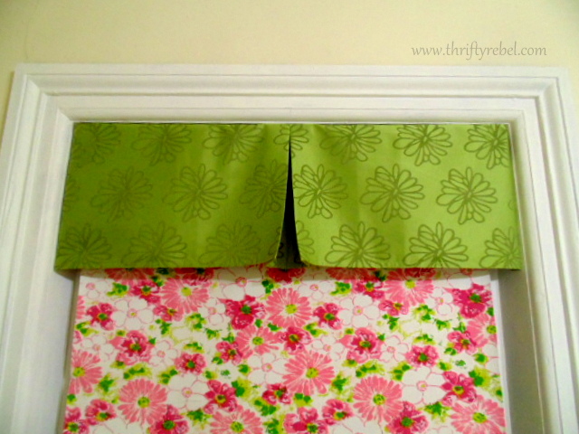 No Sew Window Valance