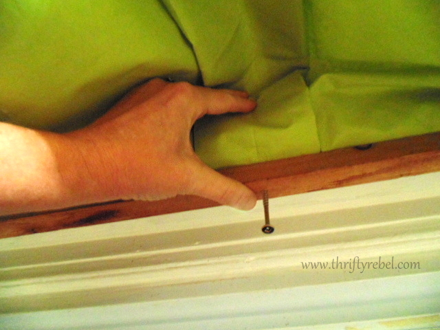 No Sew Window Valance