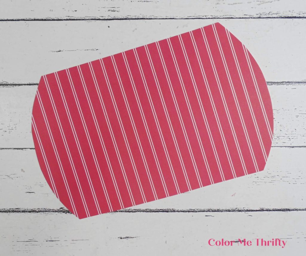 scrapbook paper cut out